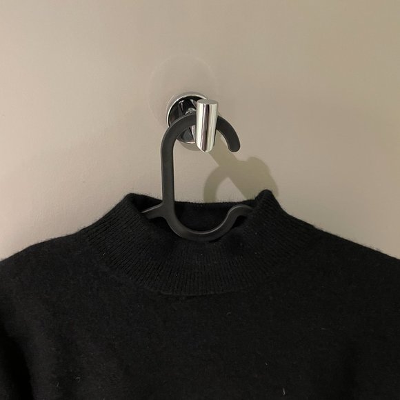 Madewell 100% Black Cashmere Sweater - Picture 3 of 5